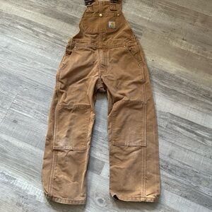 Kids size 8 Carhartt overalls